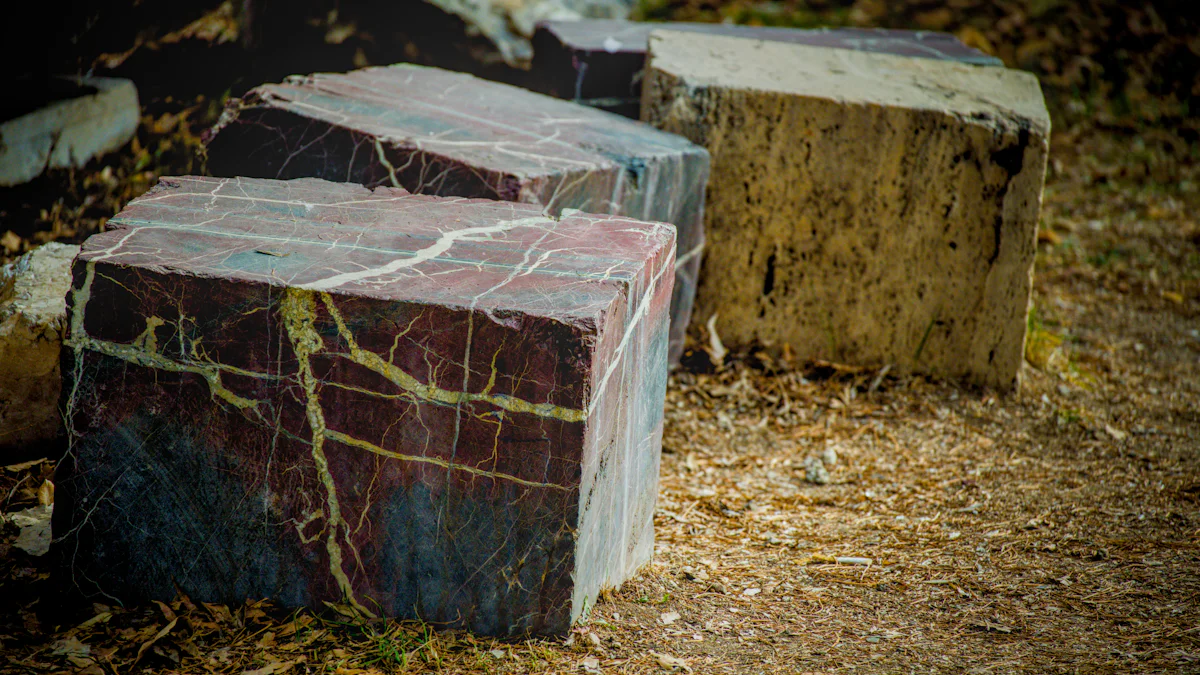 Granit oder Marmor